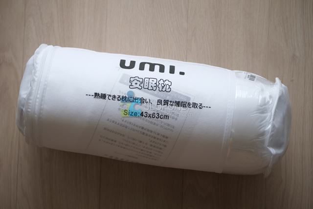 アマゾンの枕、Umi(ウミ)はホテル仕様ではないけど、普通に寝やすい枕だった