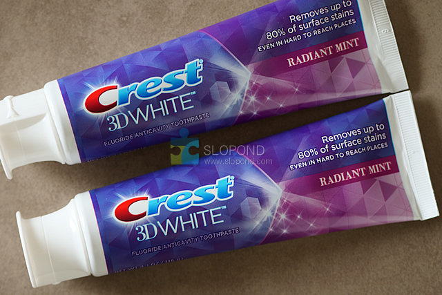 クレスト3Dホワイト歯磨き粉のラディアントミント、歯垢取れすぎてヤバい